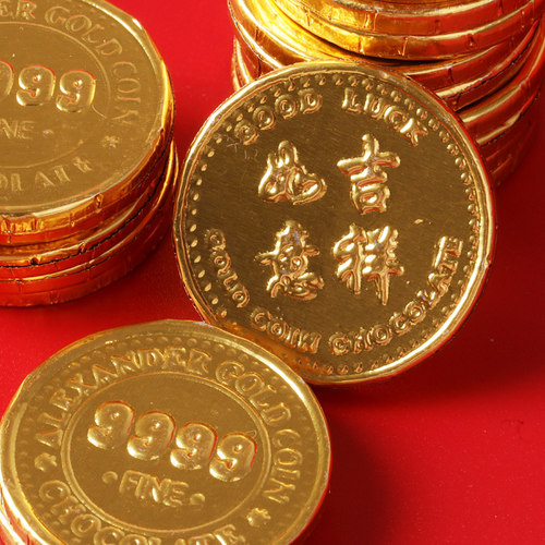 上海特产百诺纯可可脂金币巧克力100g牙仙子礼物糖果休闲零食 - 图2