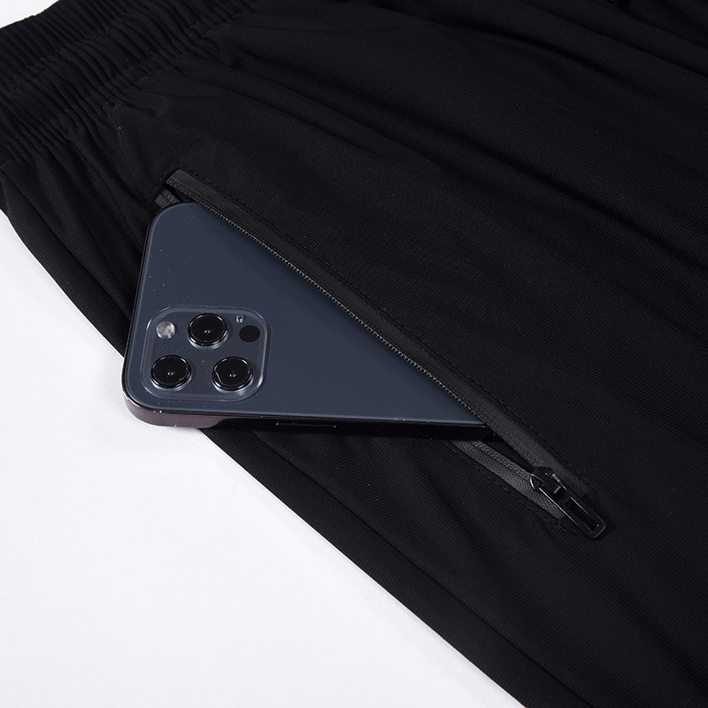 男女冰丝裤2022夏季新品潮流九分裤 意邦伦休闲裤