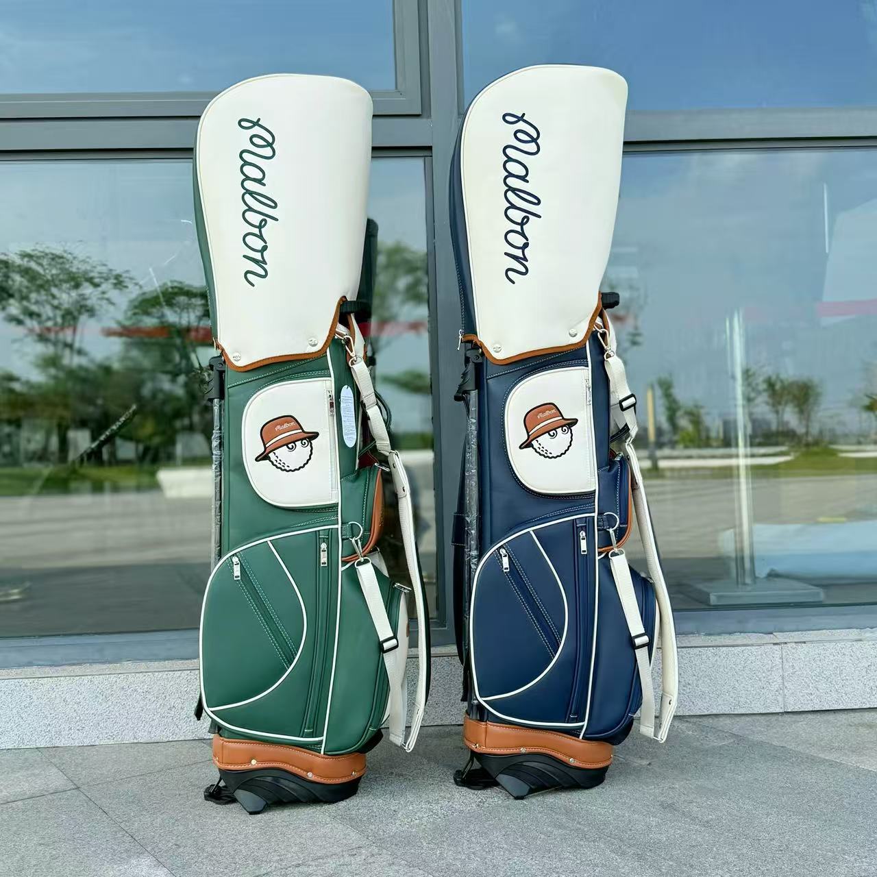 韩国malbon2025新款高尔夫球包大容量多功能防水耐磨户外运动包 - 图1