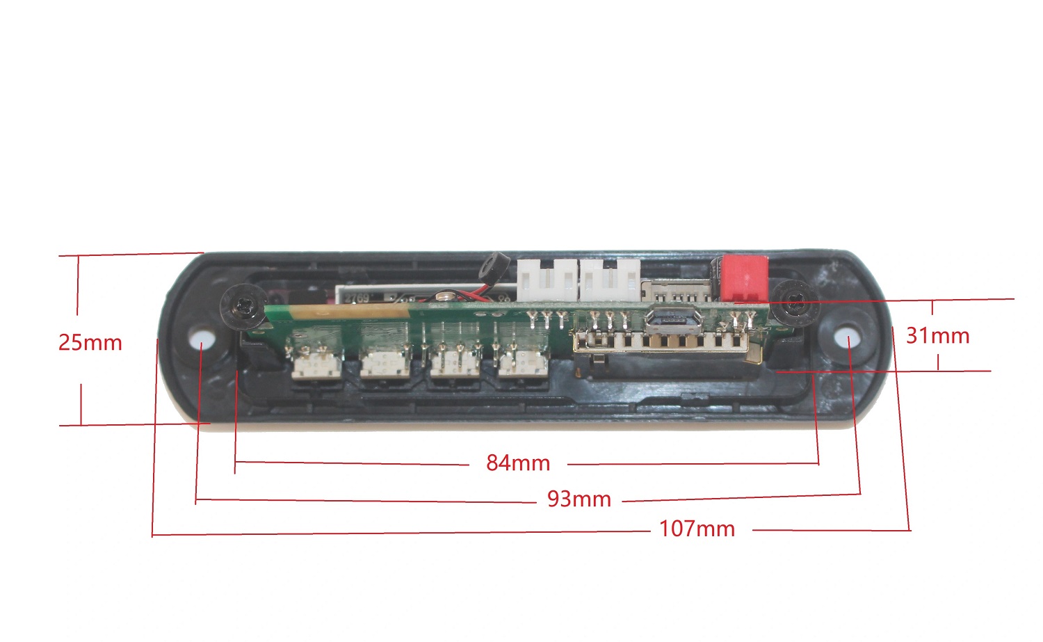 APP控制12V蓝牙通话MP3解码板通话模块通话MP3蓝牙解码器无损APE - 图1