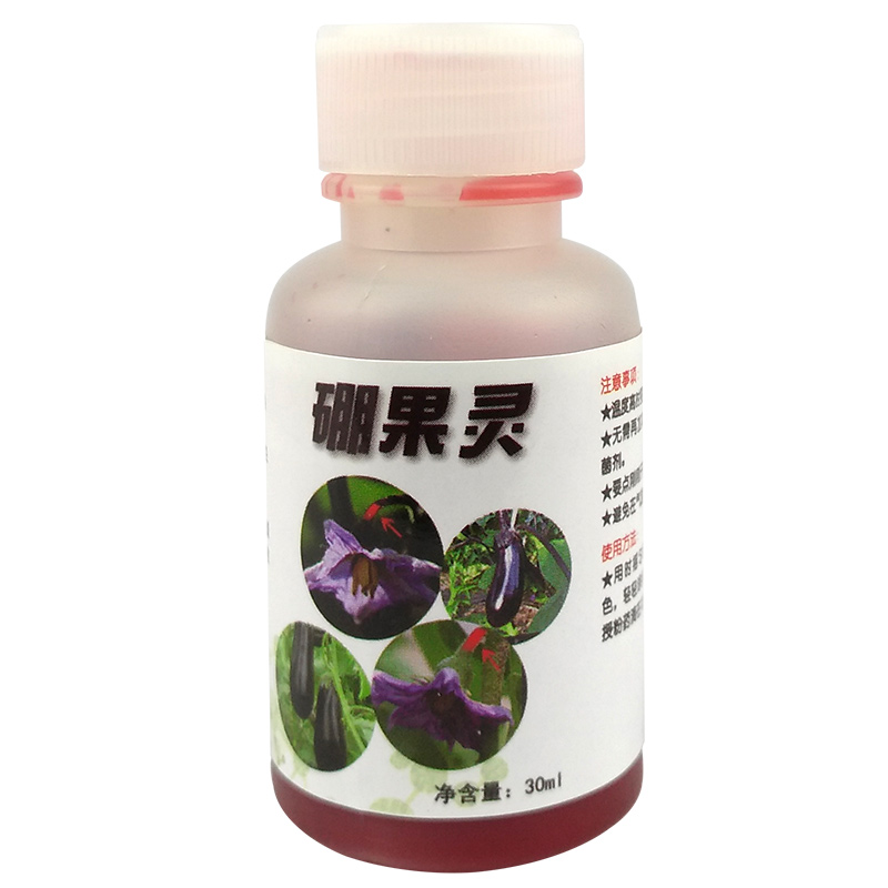 茄子专用座果灵 硼果灵点花授粉坐果灵涂抹花梗保花保果防落素 - 图3