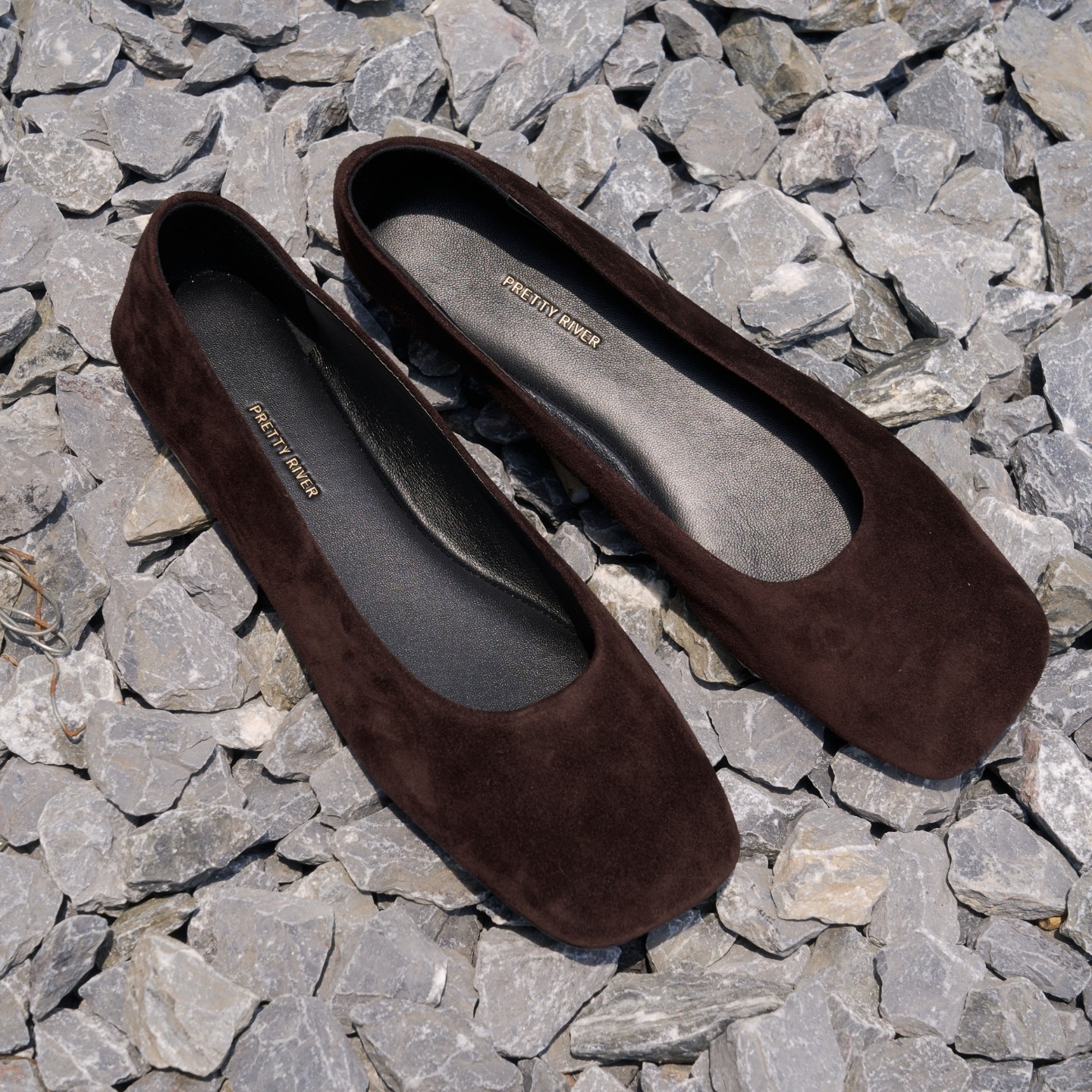 PrettyRiver法式牛反绒面玛丽珍鞋芭蕾单鞋女复古麂皮浅口平底鞋,淘宝优惠券,粉丝福利购,淘宝优惠卷