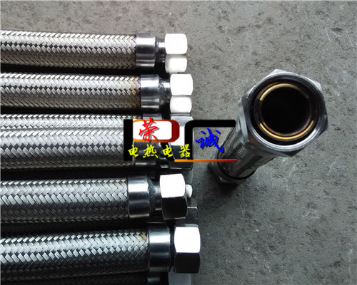 304不锈钢波纹管耐高温高压蒸汽工业编织网金属软管1.5寸DN32特价 - 图0