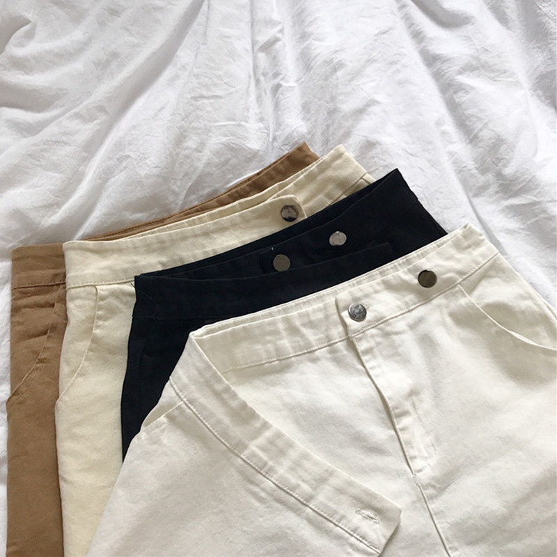 2020新款韩版夏季高腰纯棉短款短裤 黛贝奴休闲裤