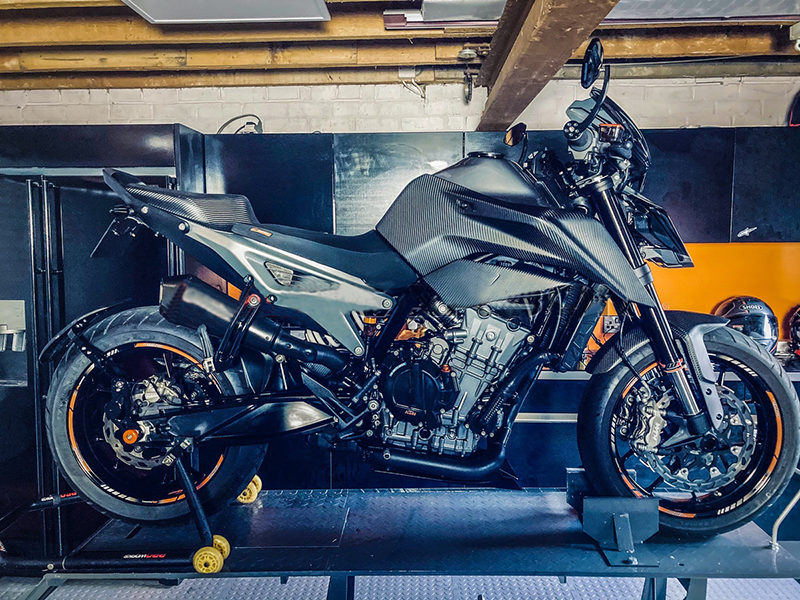 KTM DUKE 790 890R 18-22年碳纤维改装配件全车外壳导流罩-图2