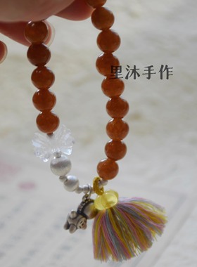 深色和田且末糖玉手链