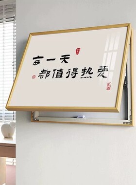 新中式字画电表箱装饰画餐厅挂画