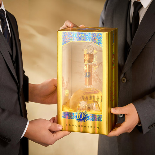 【品牌直营】华山论剑西凤酒10年52度凤香型粮食白酒整箱500ml*6 - 图2