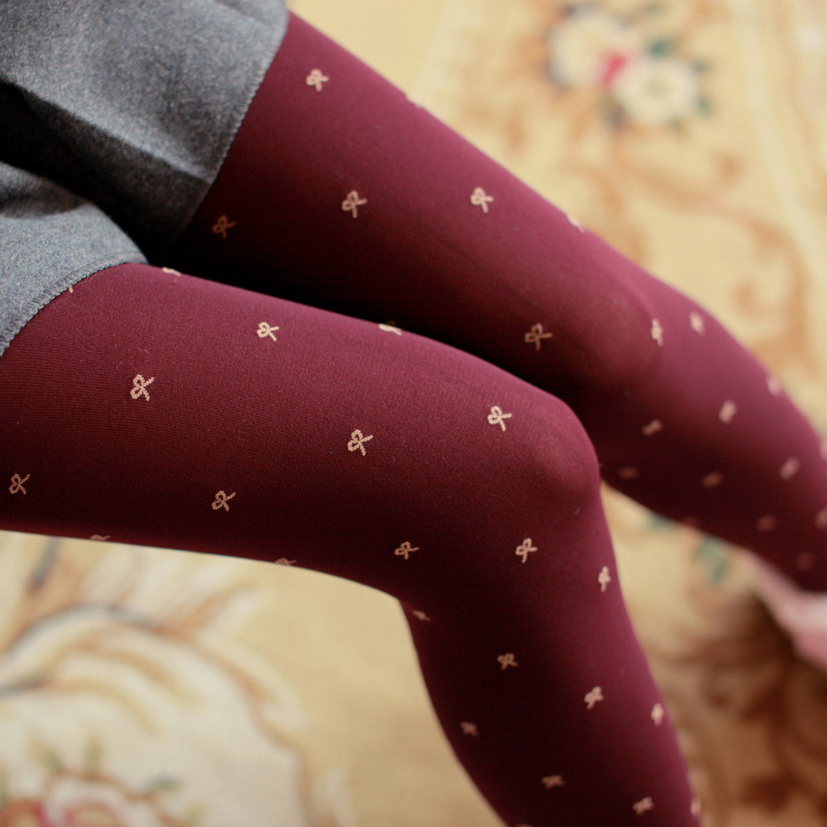 抗起球仿羊羔绒双层打底袜秋冬季加绒加厚踩脚棉袜女保暖打底裤袜,淘宝优惠券,粉丝福利购,淘宝优惠卷