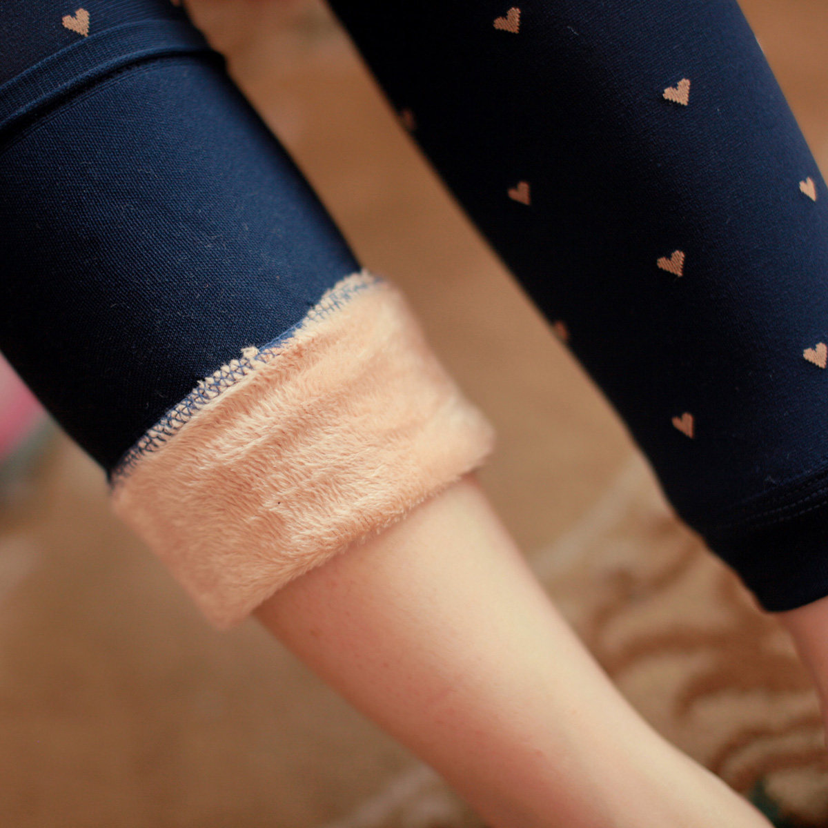 抗起球仿羊羔绒双层打底袜秋冬季加绒加厚踩脚棉袜女保暖打底裤袜,淘宝优惠券,粉丝福利购,淘宝优惠卷