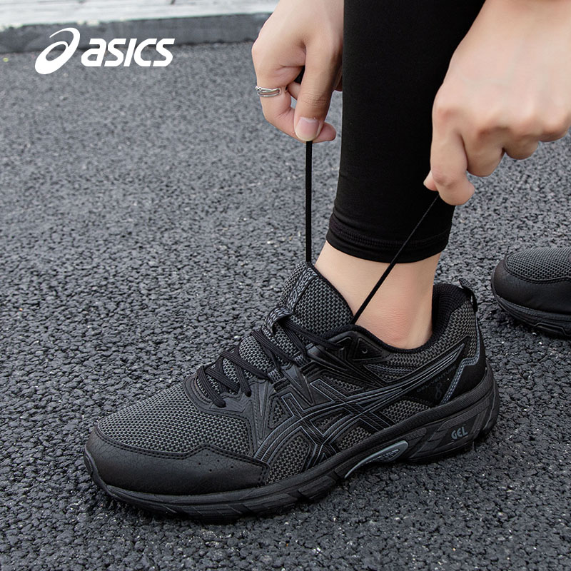 asics越野宽楦venture 8官方男鞋 asics亚瑟士非特跑步鞋