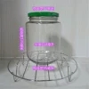 罐头瓶子耐高温食品级罐头瓶空瓶可蒸煮做西红柿酱的空瓶子玻璃瓶-图2