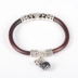Tây Tạng Shannan Spatholobus Vòng đeo tay bạc Tây Tạng Vòng đeo tay văn học nam và nữ - Vòng đeo tay Cuff chuỗi trầm hương Vòng đeo tay Cuff