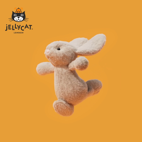 Jellycat害羞米色邦尼兔毛绒玩具兔子玩偶公仔娃娃生日新婚礼物 - 图0