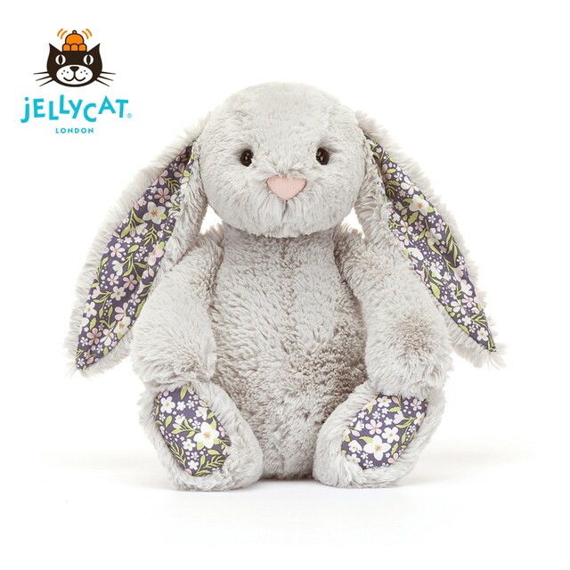 British Jellycat floral Bonnie rabbit plush toy comfort bunny doll doll 520 ຂອງຂວັນ