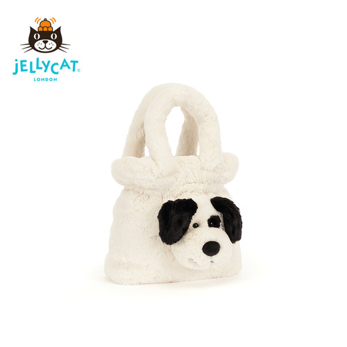 英国Jellycat拉弗荻小狗手提包毛绒玩偶包包礼物送礼2026秋冬新品 - 图0