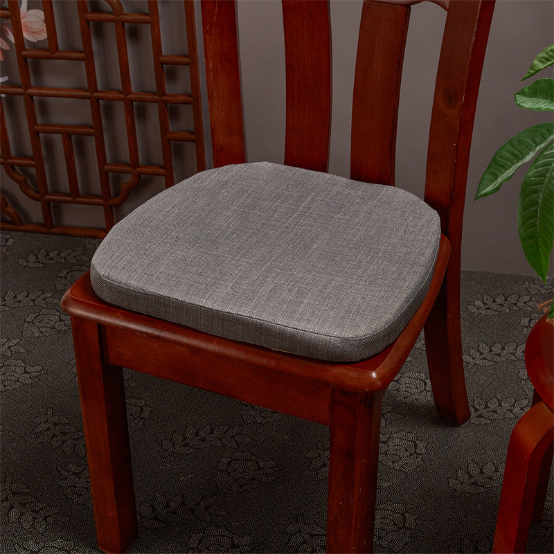 餐椅坐垫马蹄形新中式红木椅垫防滑垫子四季办公室实木凳子座垫子