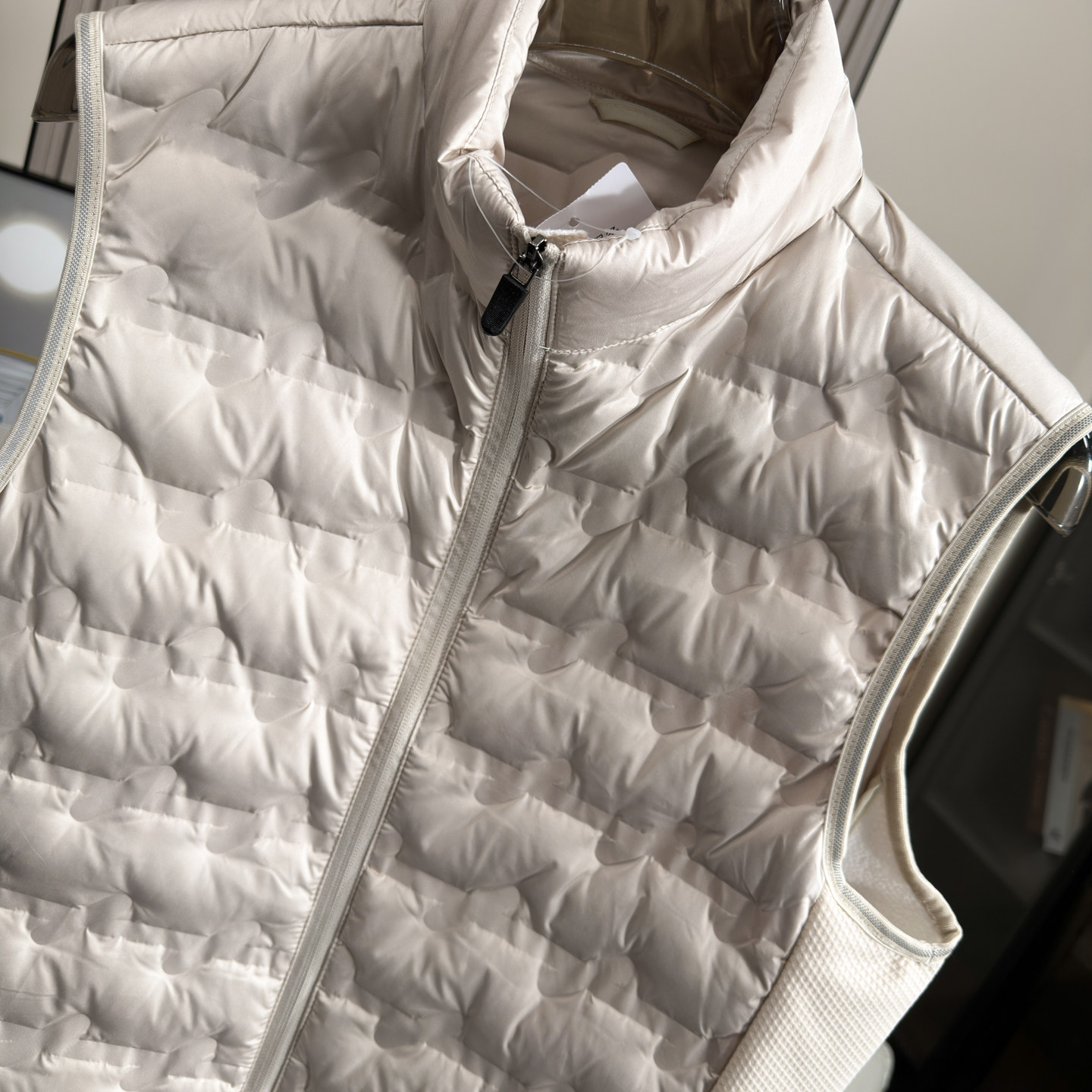 80鸭绒！分仓压胶充绒！高端牛货秋冬男士保暖反光立领羽绒马甲潮,淘宝优惠券,粉丝福利购,淘宝优惠卷