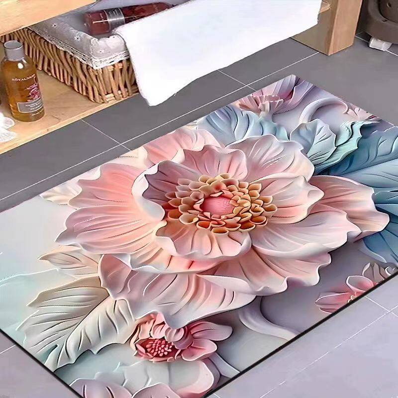 硅藻泥吸水垫浴室地垫洗手间厕所卫生间门口防滑脚垫入户门垫地毯,淘宝优惠券,粉丝福利购,淘宝优惠卷