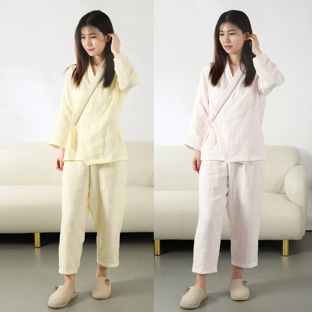 金号家居服纯棉5层泡泡纱布睡衣睡裤全棉男女款浴袍睡袍舒适透气,淘宝优惠券,粉丝福利购,淘宝优惠卷