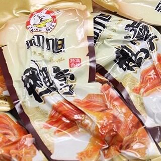 温州特产小吃初旭鸭掌散装称重500G克 独立小包装 原味 零食 - 图1