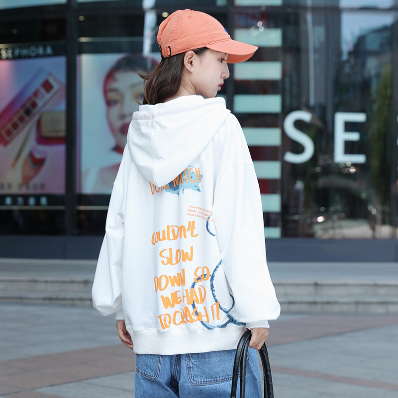 女童卫衣春秋2025秋装新款12岁儿童韩版上衣中大童宽松洋气帽衫15 - 图0