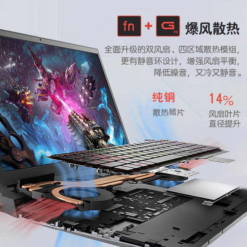 dell /戴尔g15 5515满血amd游戏本 戴尔蓝之新笔记本电脑