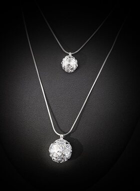 百搭长款挂件饰品毛衣链