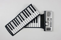 Piano 61 Key silica gel foldable hand roll piano with MIDI function to connect the computer