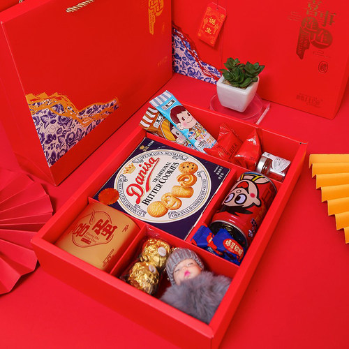 麟儿颂宝宝出生满月百日宴周岁喜饼十岁生日伴手礼回礼喜蛋礼盒 - 图3
