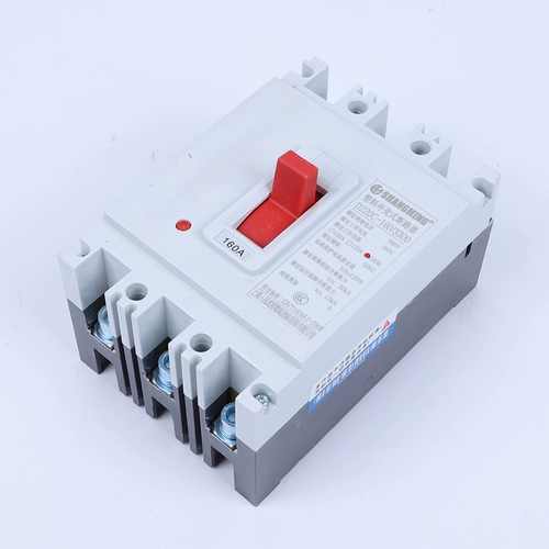 Shanghai Renmin Display DZ20-160A250A400A630A Пластиковая оболочка Сломанная воздушная выключатель 100A