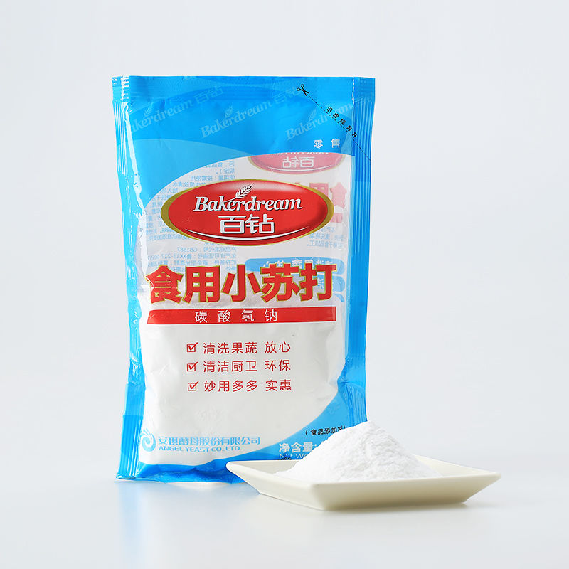 百钻食用小苏打粉 家用清洁去污冲洗水果烘焙原料250每袋多规格 - 图0