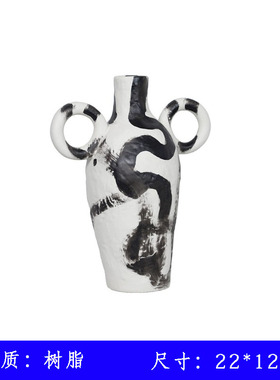 新尚树脂摆件新中式样板房工艺品