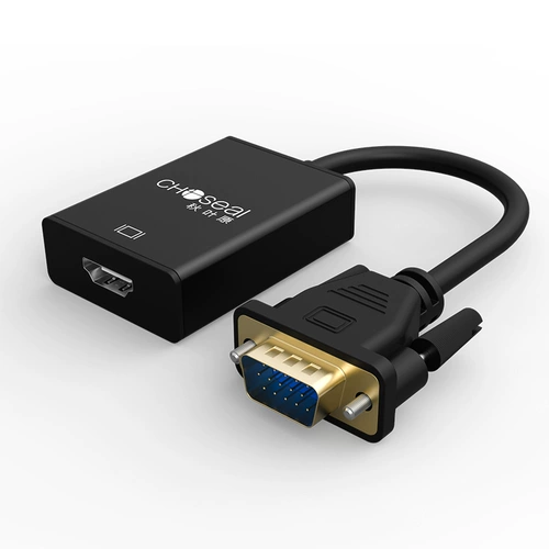 Akihabara vga to hdmi converter с аудио -подготовленным телевизионным проектором для подключения для подключения