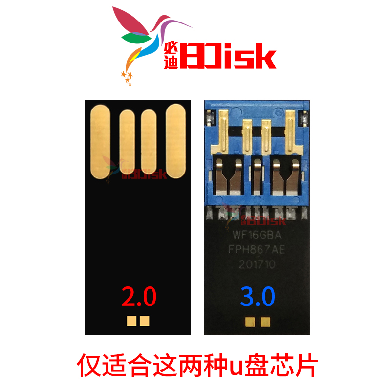 迷你金属防水车载u盘外壳子diy定制3.0刻字2.0黑胶体芯片优盘更换 - 图0