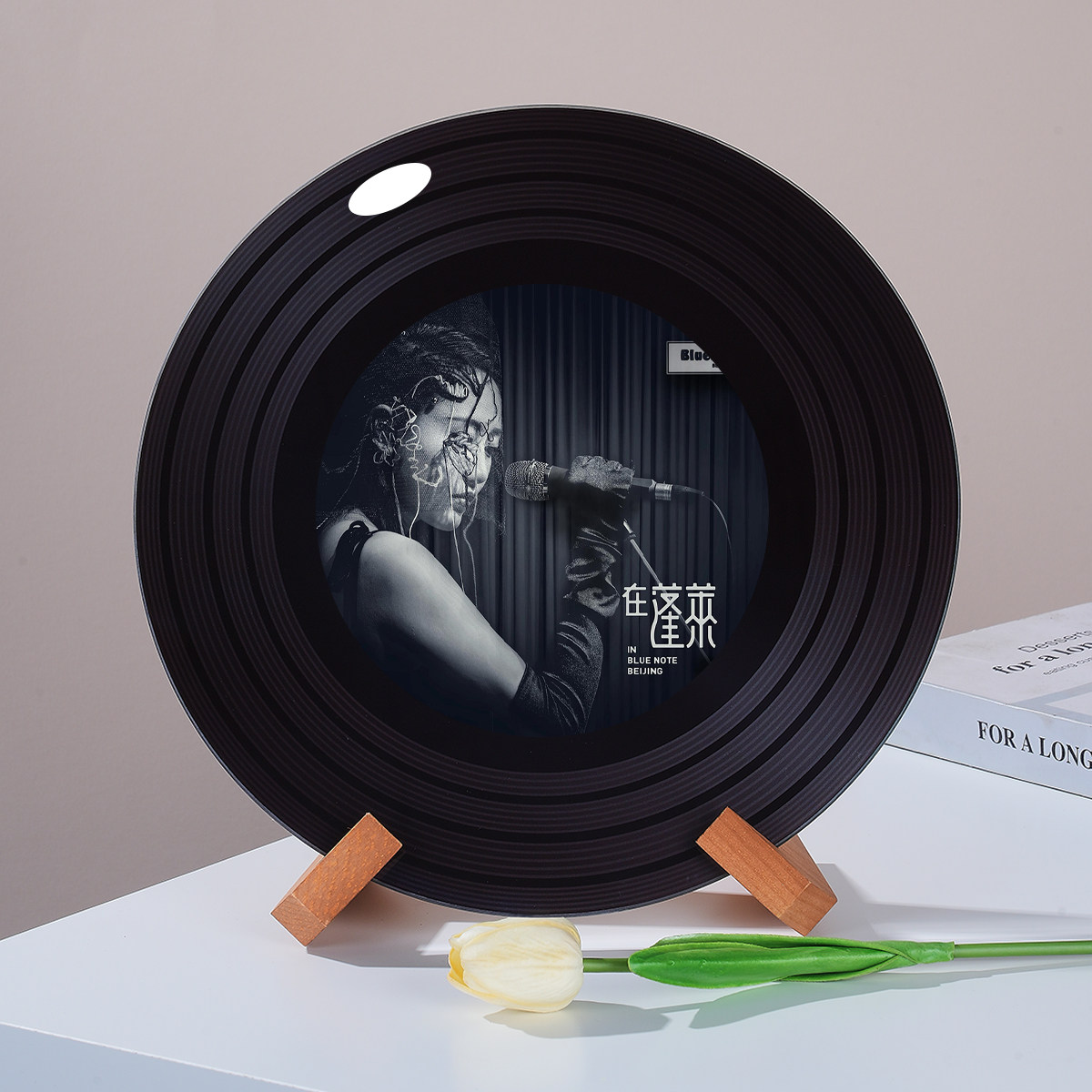 陈粒周边可定制黑胶唱片摆件电视柜酒柜桌面装饰摆件个性创意礼品,淘宝优惠券,粉丝福利购,淘宝优惠卷