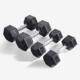 Siyi solid cast iron hexagonal dumbbells