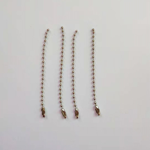 pop金属挂链服装鞋包吊牌悬挂链条挂牌链子吊挂牌金属链子可拆卸 - 图0