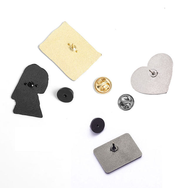 ກົບ ເປັດ ຫມາ brooch ປ້າຍໂລຫະສັດ
