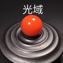 Photodomain original mine Baoshan Nanhong Special shooting bead ring surface