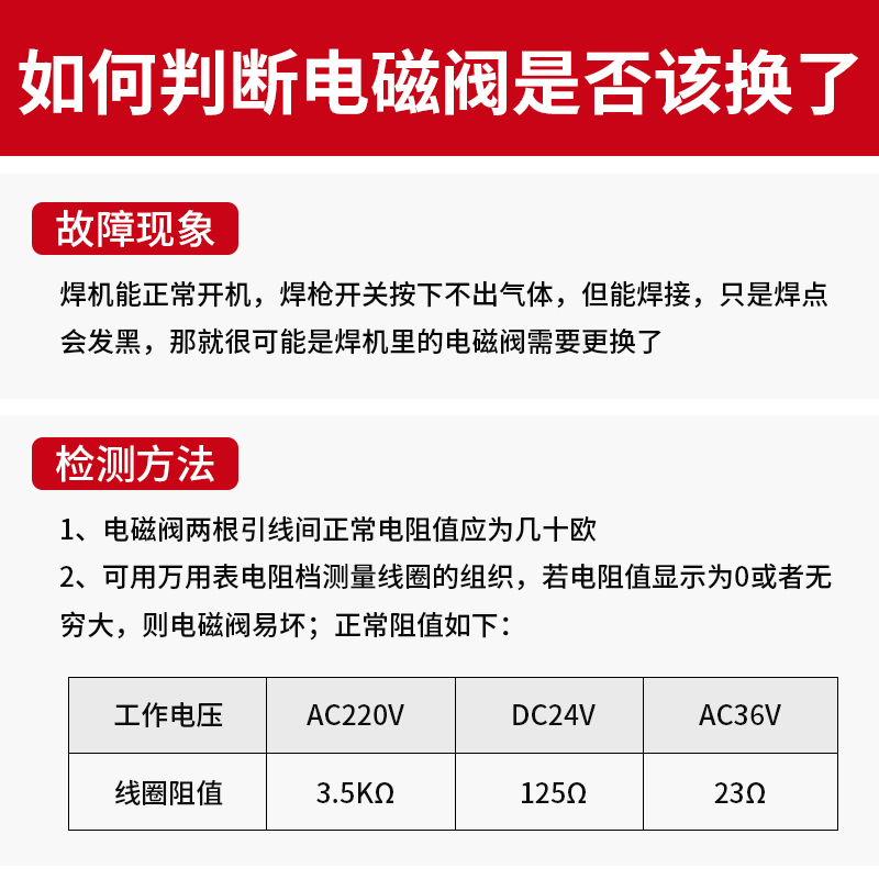 氩弧焊电磁阀二位二通铜阀体VZCT2.2通径DC24VAC36VAC220V气阀 - 图2