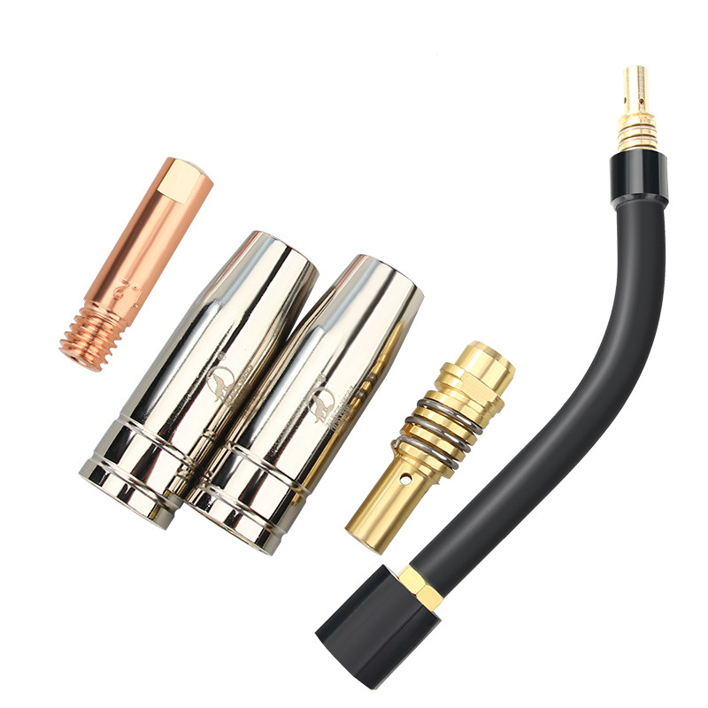 黑狼二保焊枪配件15AK弯管保护套连杆气保焊机导电嘴欧式咀,淘宝优惠券,粉丝福利购,淘宝优惠卷