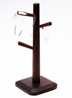 创意杯架实木收纳架置物架家用