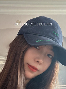韩国单加深大版纯棉棒球帽女