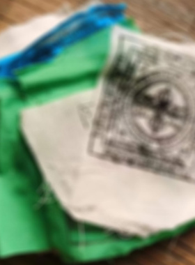 六道金刚手印五色布烟供火供煨桑