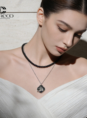 Cercoo/奢蔻国风双层竹子锁骨链