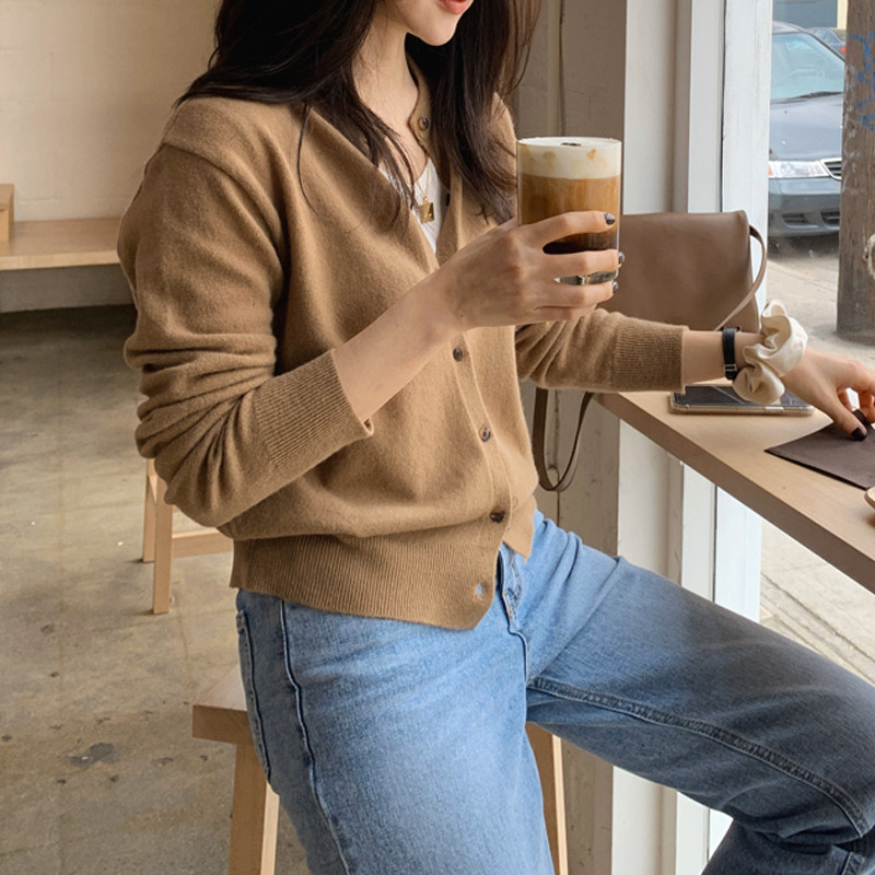 春秋装2020新款宽松爆款长袖针织衫 少媞毛针织衫