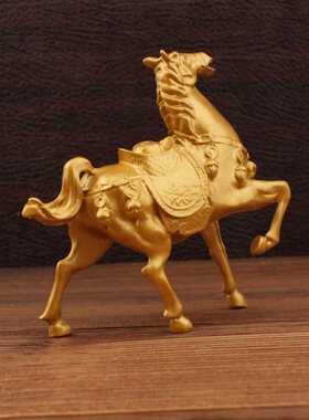 马上发财摆件桌面装饰品