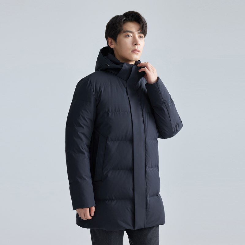 【时尚保暖】利郎青年商务保暖羽绒服男2024冬季通勤时尚休闲外套
