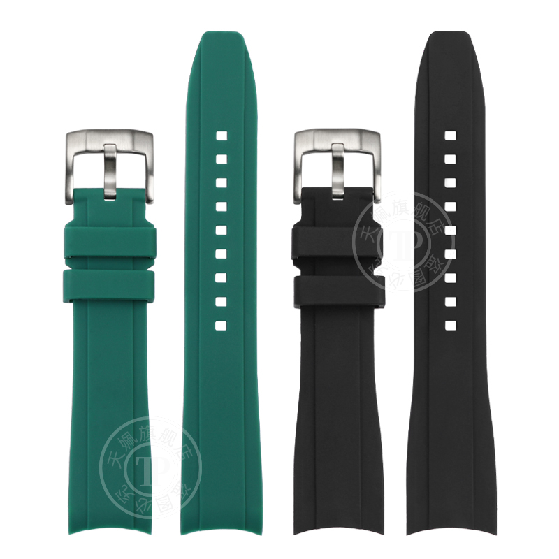 适配天王蓝鳍西铁城劳力士弧口男表 天姵配件